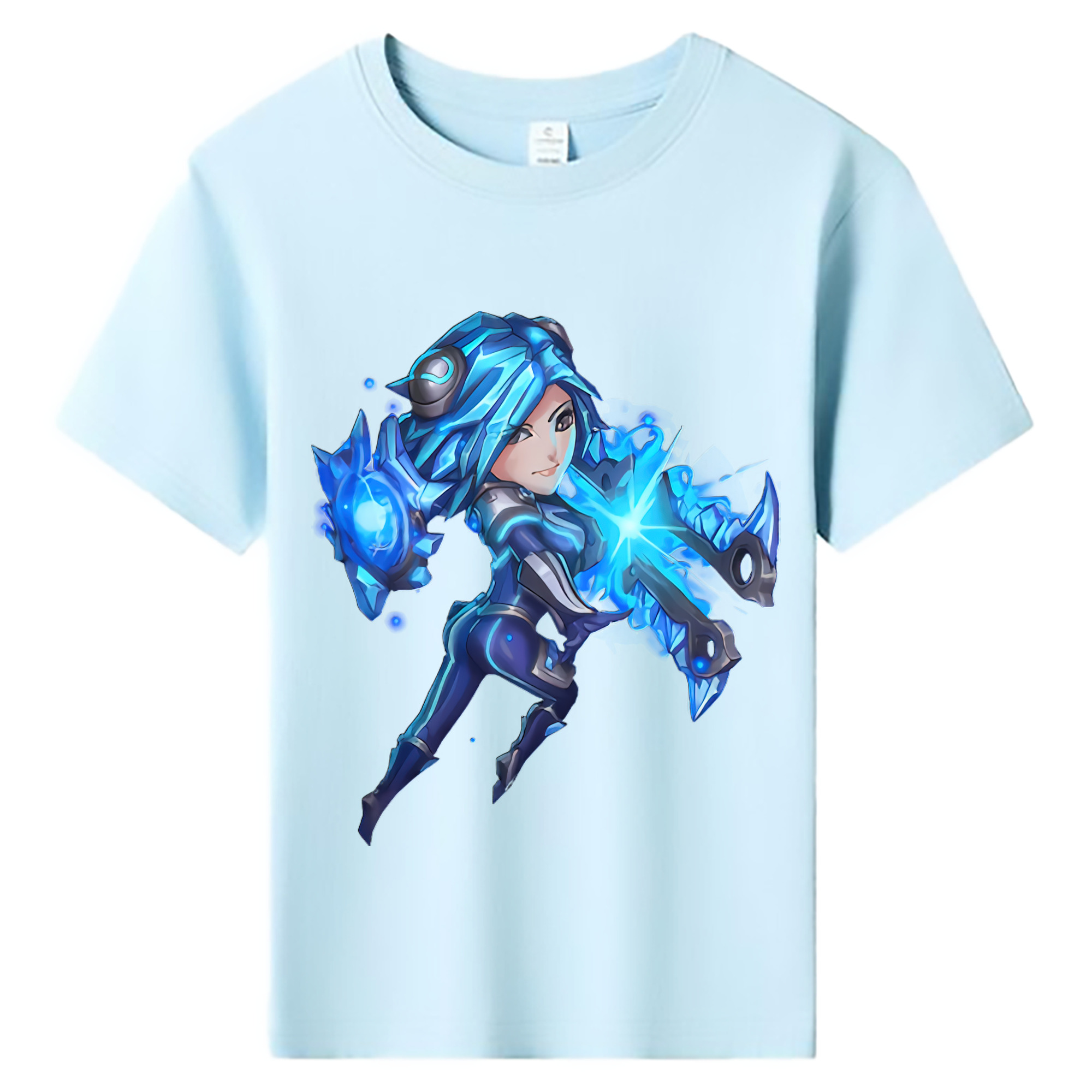 （画像用） リーグ・オブ・レジェンド League of Legends LOL 綿100％キッズTシャツ（フロントプリント）